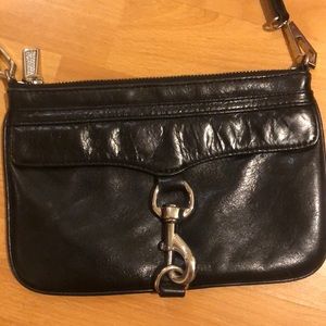 Black Rebecca Minkoff crossbody purse